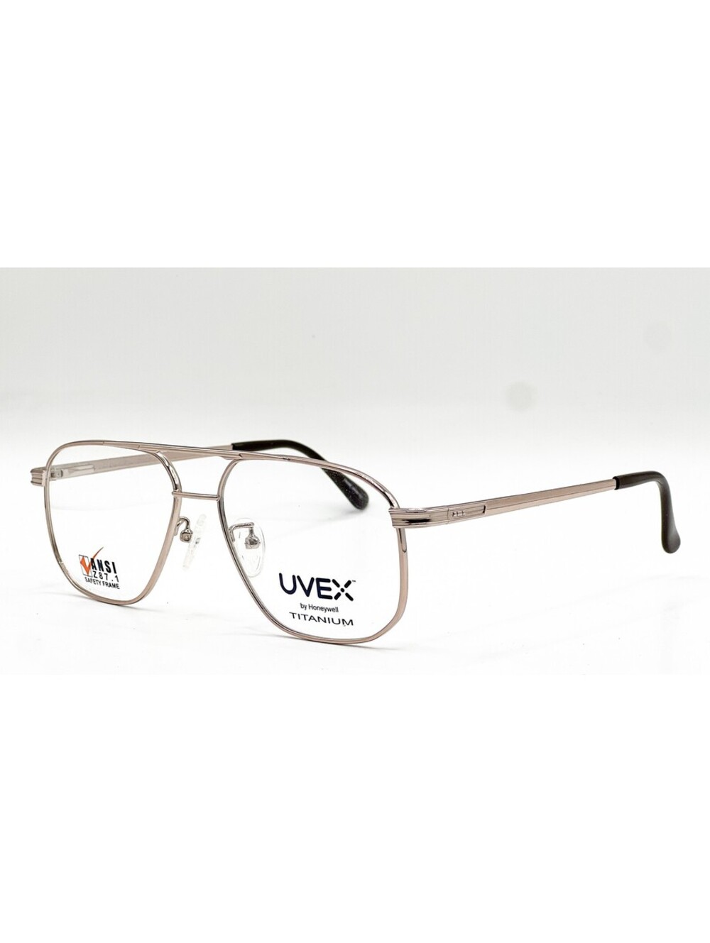 Uvex Ext2 Brn Brown Safety Authentic Eyeglasses 58-16-150